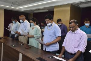 Taking of Swachhata Pledge by the Officers and Staff of DSIR