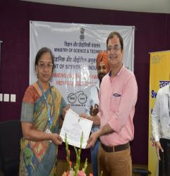 Prize Distribution by Secretary DSIR